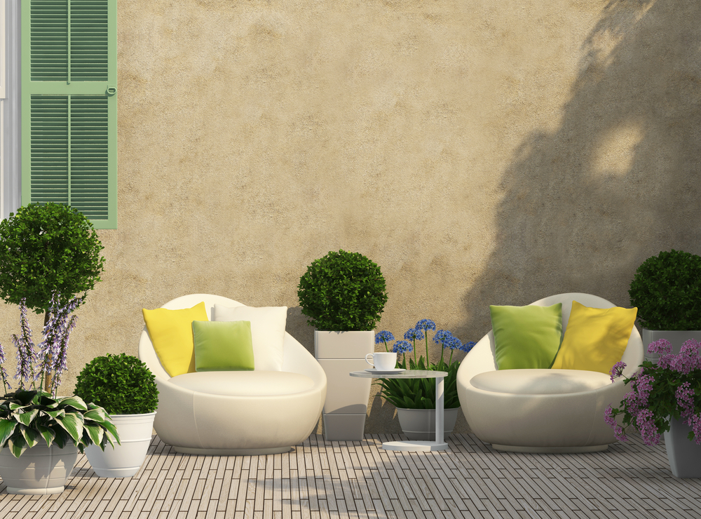 couleurs terrasse tendances